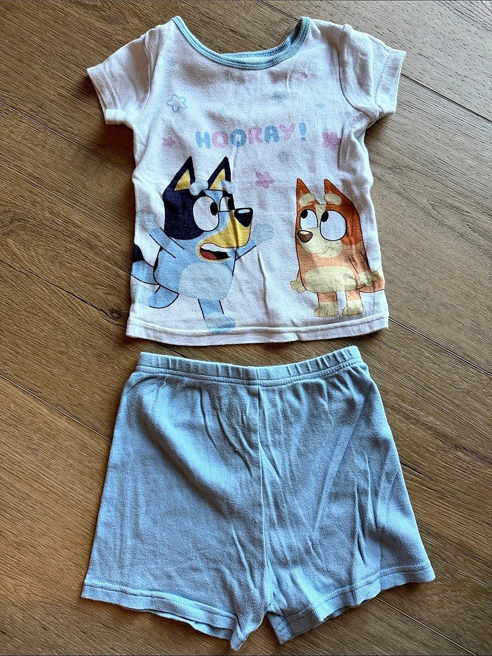 Bluey and Bingo Hooray 2-Piece Pajama Set Boys 4T